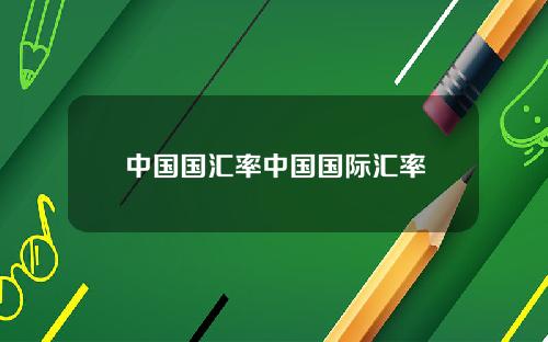 中国国汇率中国国际汇率