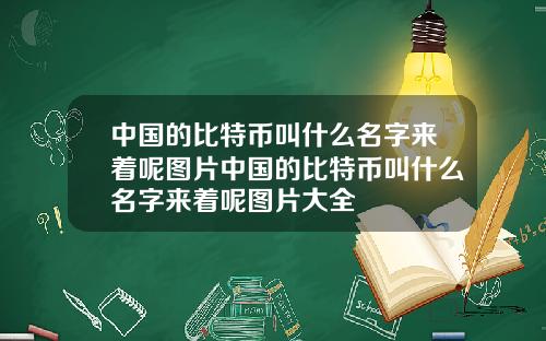 中国的比特币叫什么名字来着呢图片中国的比特币叫什么名字来着呢图片大全