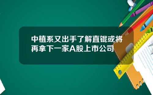 中植系又出手了解直锟或将再拿下一家A股上市公司
