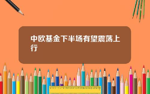 中欧基金下半场有望震荡上行