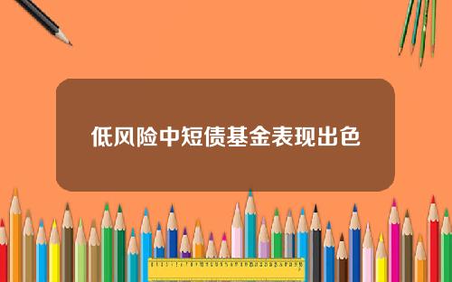 低风险中短债基金表现出色
