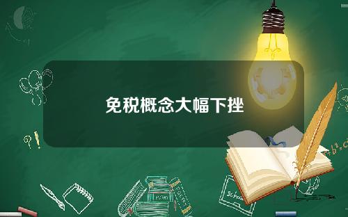 免税概念大幅下挫
