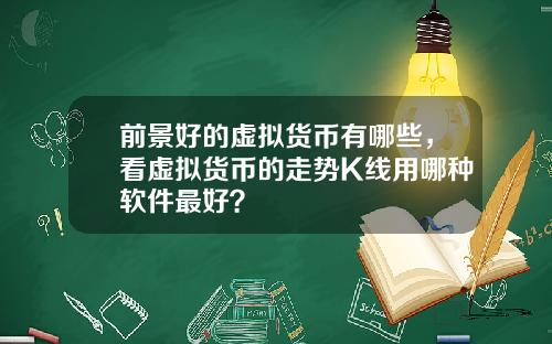 前景好的虚拟货币有哪些，看虚拟货币的走势K线用哪种软件最好？
