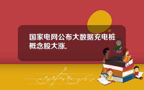 国家电网公布大数据充电桩概念股大涨.
