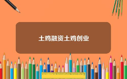 土鸡融资土鸡创业