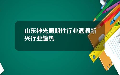 山东神光周期性行业退潮新兴行业趋热