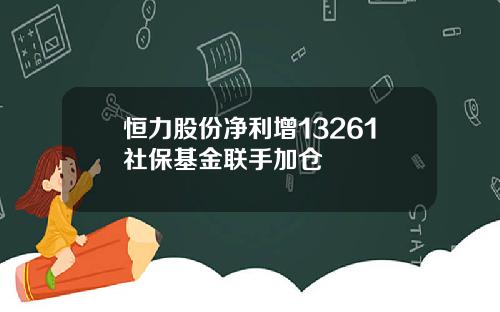 恒力股份净利增13261社保基金联手加仓