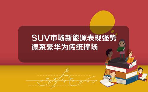 SUV市场新能源表现强势德系豪华为传统撑场
