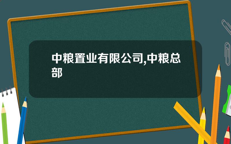 中粮置业有限公司,中粮总部